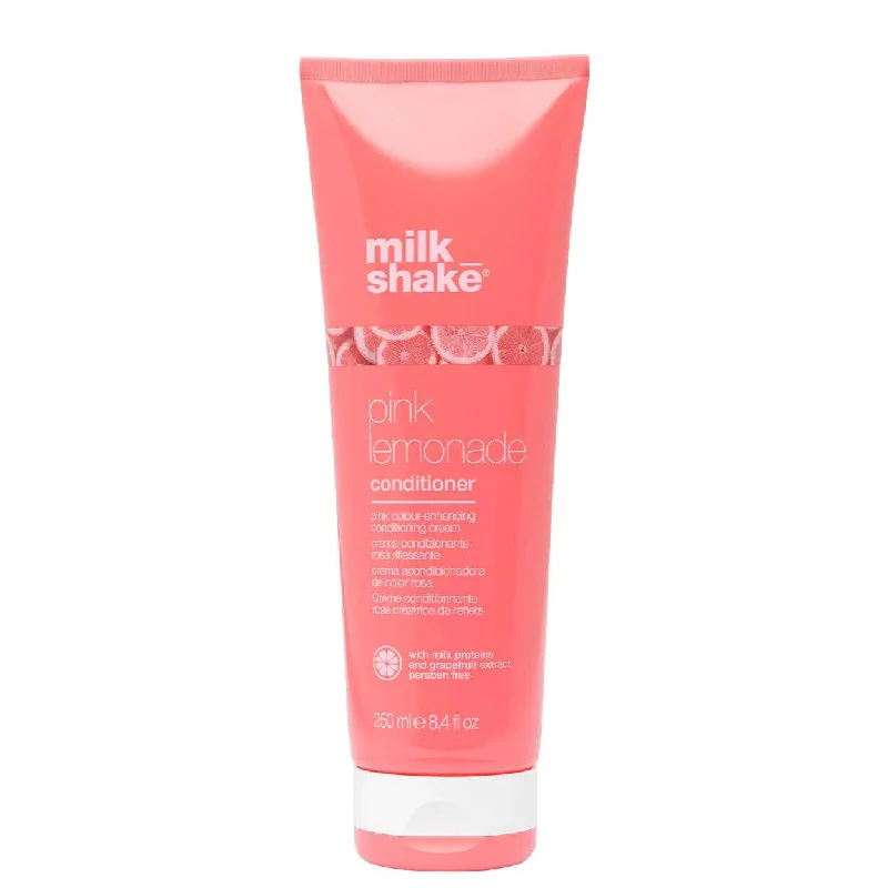 moisturizing hair serum for fine curls-Milkshake Pink Lemonade Conditioner 250ml