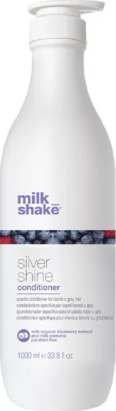 natural treatment for thinning hair-Milkshake silver shine conditioner 1 Litre