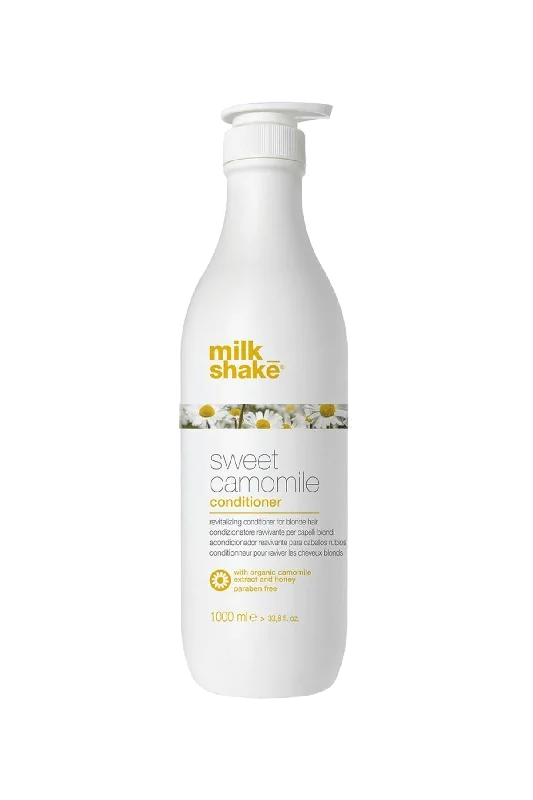 protein-enriched shampoo for healthy hair-Milkshake sweet camomile conditioner 1 Litre