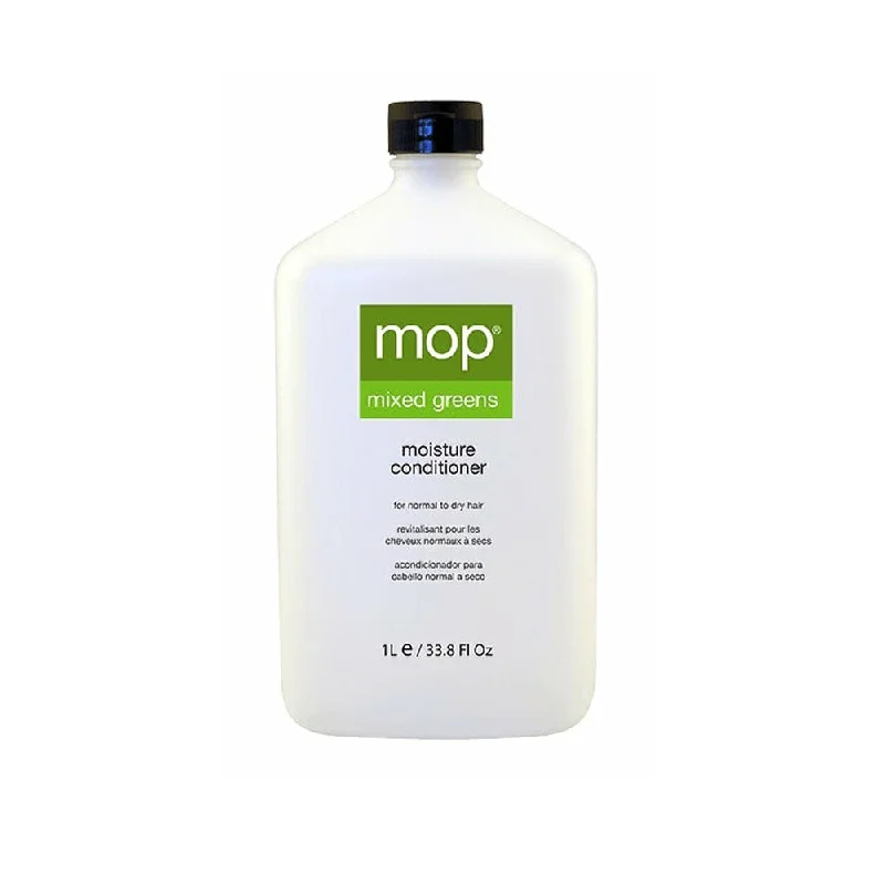 hair care products for thick hair-MOP Mixed Greens Moisture Conditioner  33.8 oz