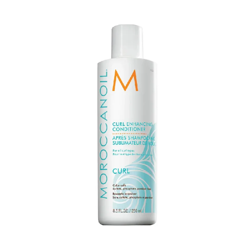 dry hair solution with hair oils-MOROCCANOIL CURL ENHANCING CONDITIONER 250ML