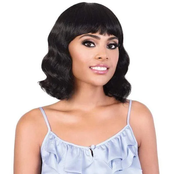 full lace wigs for seamless integration -Motown Tress Persian 100% Virgin Remi Hair Swiss Lace Wig - HPR.AVA