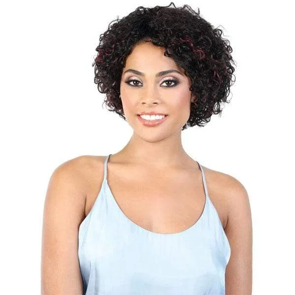 trendy colored wigs for unique styles -Motown Tress Persian 100% Virgin Remi Hair Swiss Lace Wig - HPR.BERRY