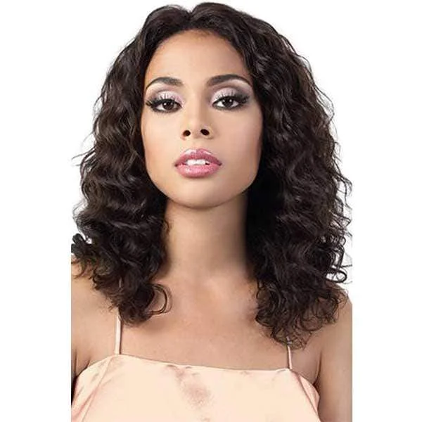 wigs for people with alopecia or thinning hair -Motown Tress Persian 100% Virgin Remy 13x2 Swiss Lace Wig - HPL3 SHEER