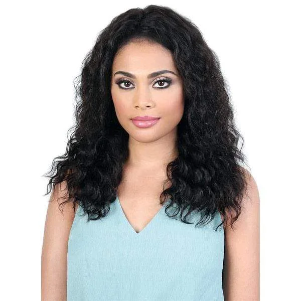 curly wigs with natural bounce and volume -Motown Tress Persian 100% Virgin Remy 360 Swiss Lace Wig - HPL360 ANN