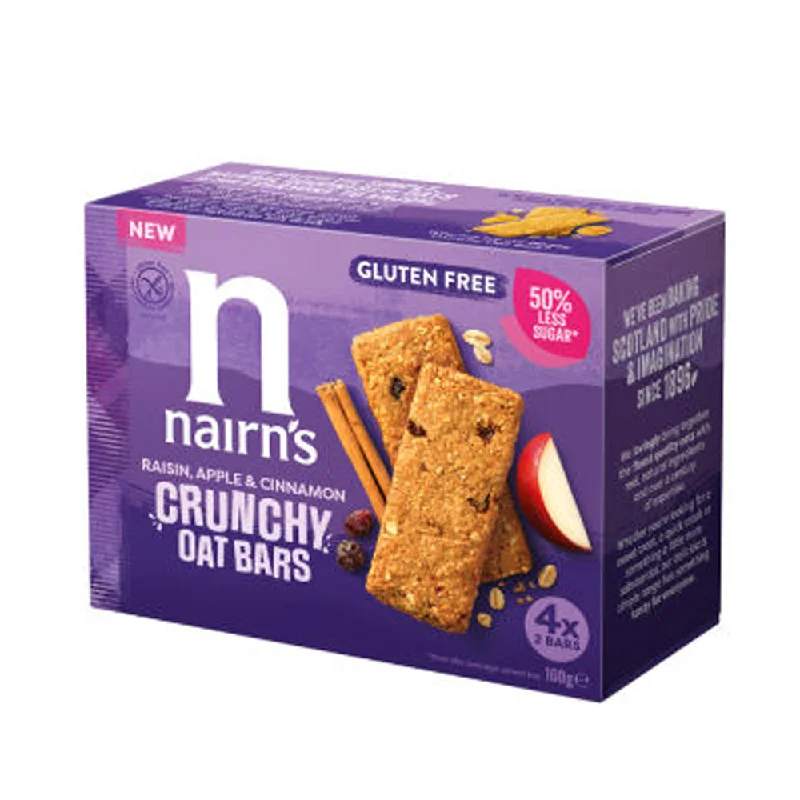 Nairn's Raisin, Apple & Cinnamon Crunchy Oat Bars