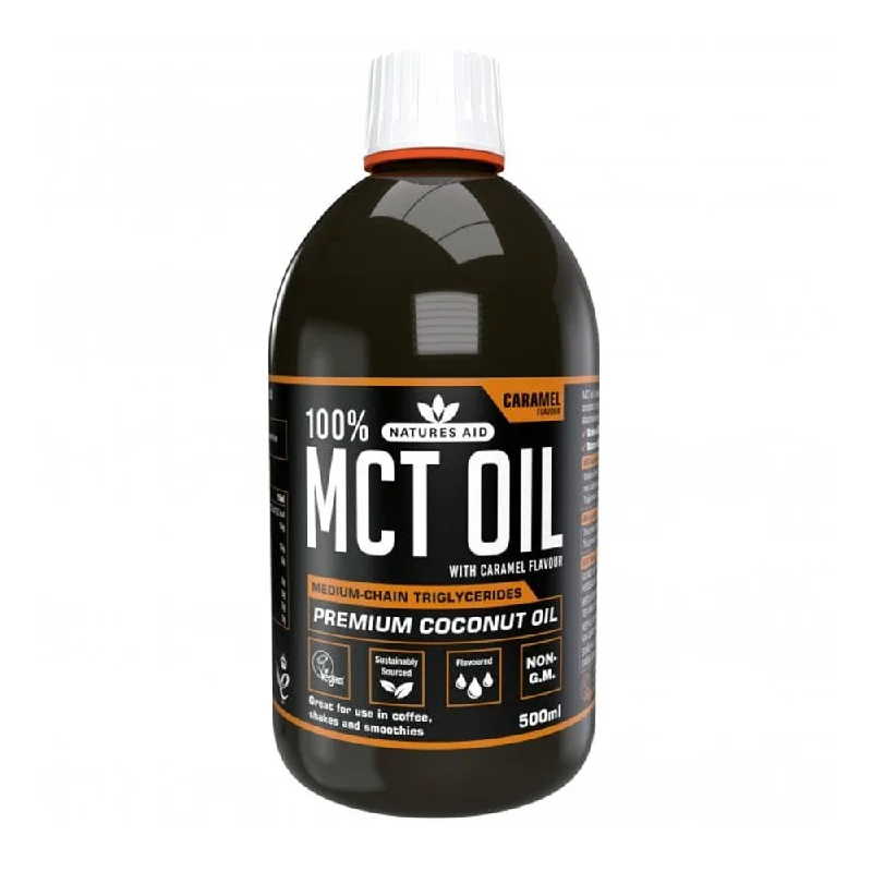 Natures Aid 100% Caramel Pure MCT Oil