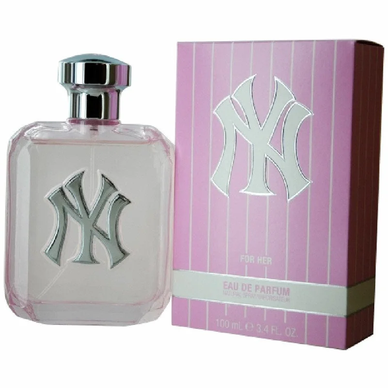 New York Yankees for Her Women's Eau De Parfum Spray, 3.4 Fluid Ounce