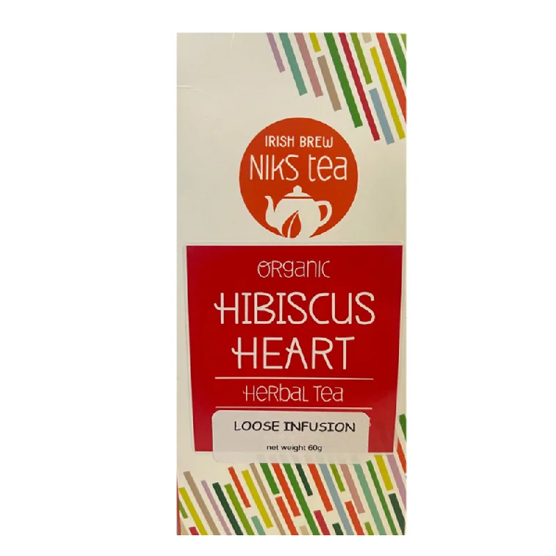 Nik's Tea Organic Hibiscus Heart Tea