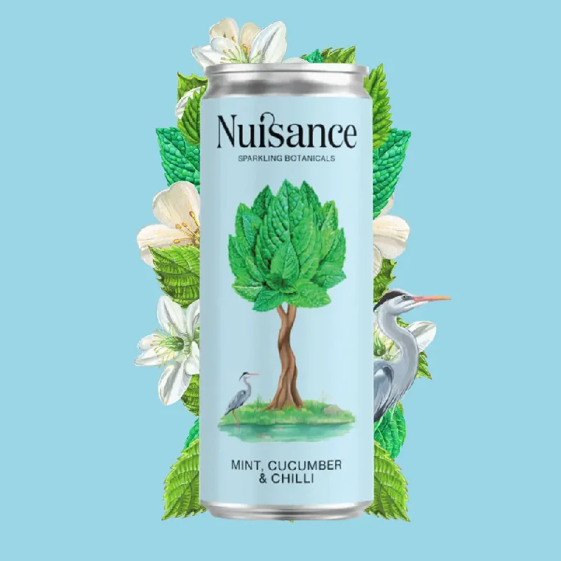 Nuisance Mint, Cucumber & Chilli Sparling Botanicals