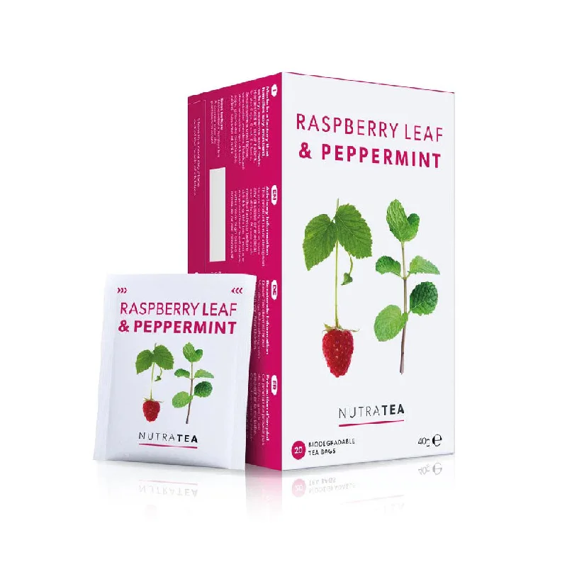 NutraTea Raspberry Leaf & Peppermint Tea