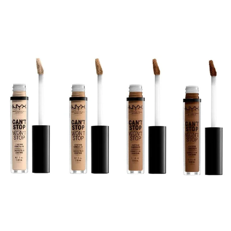 NYX Can't Stop Won't Stop Matte Finish Contour Concealer, 24h Full Coverage