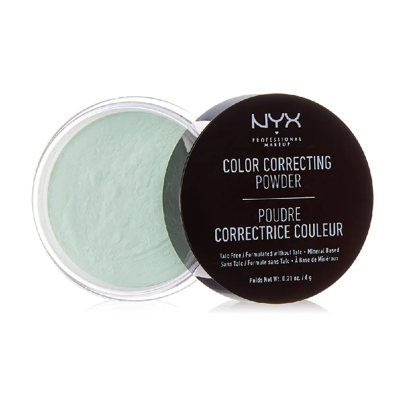 NYX PROFESSIONAL MAKEUP Color Correcting Powder, Green, 0.21 Ounce CCP01