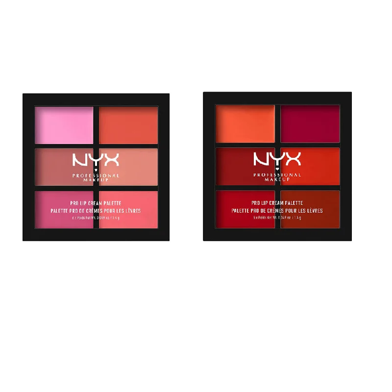 NYX PROFESSIONAL MAKEUP Pro Lip Cream Palette, 0.317 Ounce Choose Color