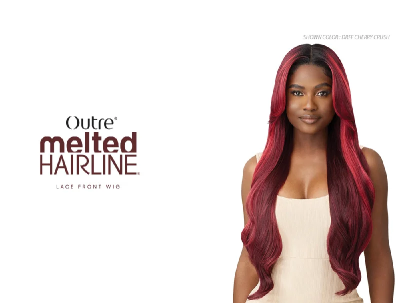 natural style wigs for everyday comfort -OUTRE MELTED HAIRLINE LACE FRONT WIG - MADINA