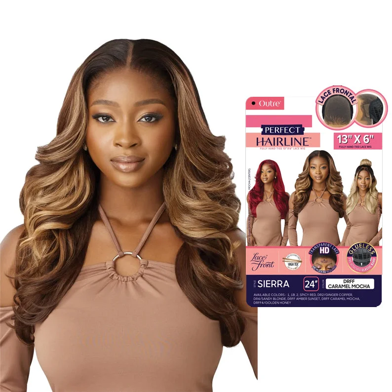 stylish braided wigs for versatile looks -OUTRE Perfect Hair Line 13X6 Lace Front Wig-  SIERRA 24"