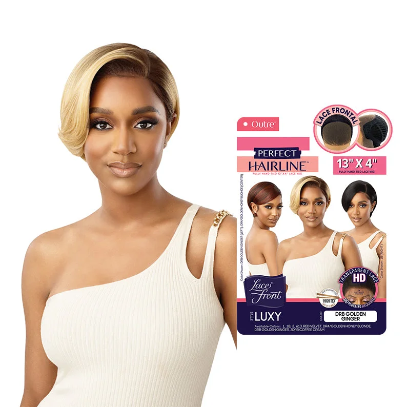 easy-to-maintain wigs for busy women -OUTRE Perfect Hairline 13x4 HD Lace Front Wig - LUXY