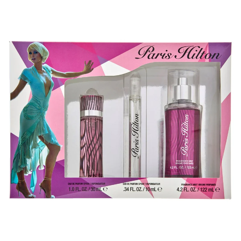 Paris Hilton Gift Set for Women 1oz EDP + Body Mist 3 Piece