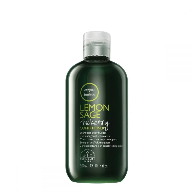 thickening mousse for flat hair-Paul Mitchell Lemon Sage Thickening Conditioner 300ml