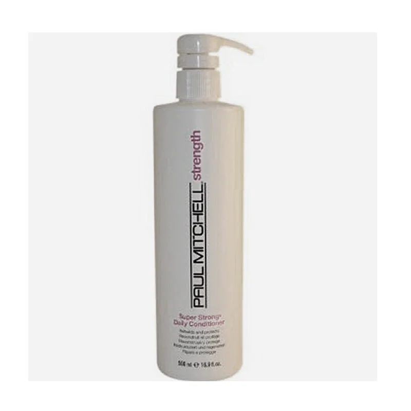 strengthening hair oil for damaged hair-Paul Mitchell Super Strong Daily Conditioner  16.9 oz