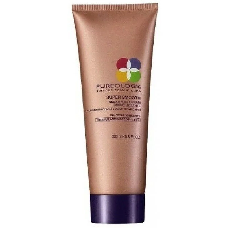 nourishing deep conditioner for hair repair-Pureology Super Smooth Smoothing Cream 6.8 oz