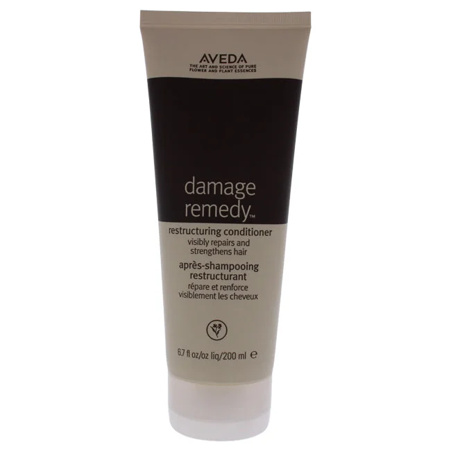 keratin-infused shampoo for smooth hair-Aveda Damage Remedy Restructuring Conditioner by Aveda for Unisex - 6.7 oz Conditioner