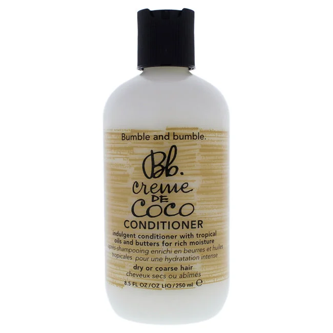 treatment for curly hair and split ends-Bumble and Bumble Creme De Coco Conditioner by Bumble and Bumble for Unisex - 8 oz Conditioner