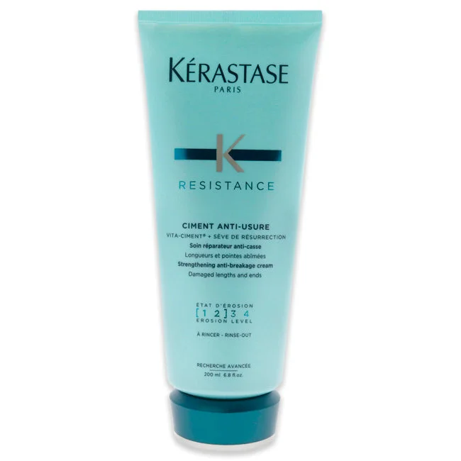 moisturizing shampoo for color-treated hair-Kerastase Resistance Ciment Anti-Usure Treatment by Kerastase for Unisex - 6.8 oz Conditioner