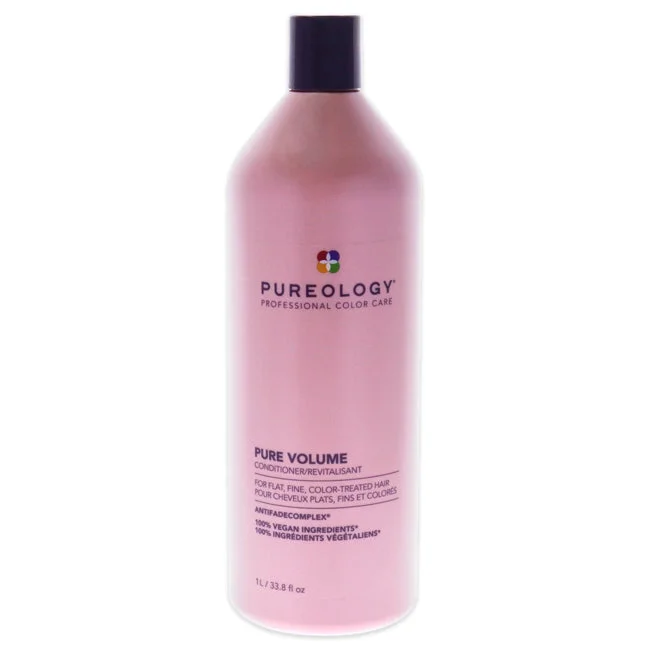 hair care for thin and fine hair-Pureology Pure Volume Conditioner by Pureology for Unisex - 33.8 oz Conditioner