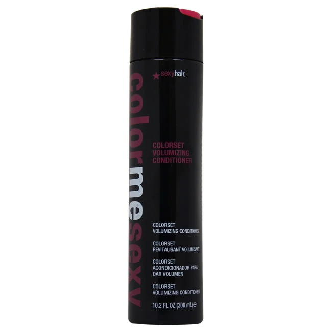 deep conditioning treatment for bleached hair-Sexy Hair Color Me Sexy Colorset Volume Conditioner by Sexy Hair for Unisex - 10.1 oz Conditioner