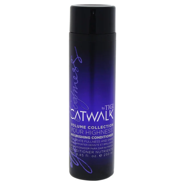 repairing oil for hair ends-TIGI Catwalk Your Highness Nourishing Conditioner by TIGI for Unisex - 8.45 oz Conditioner