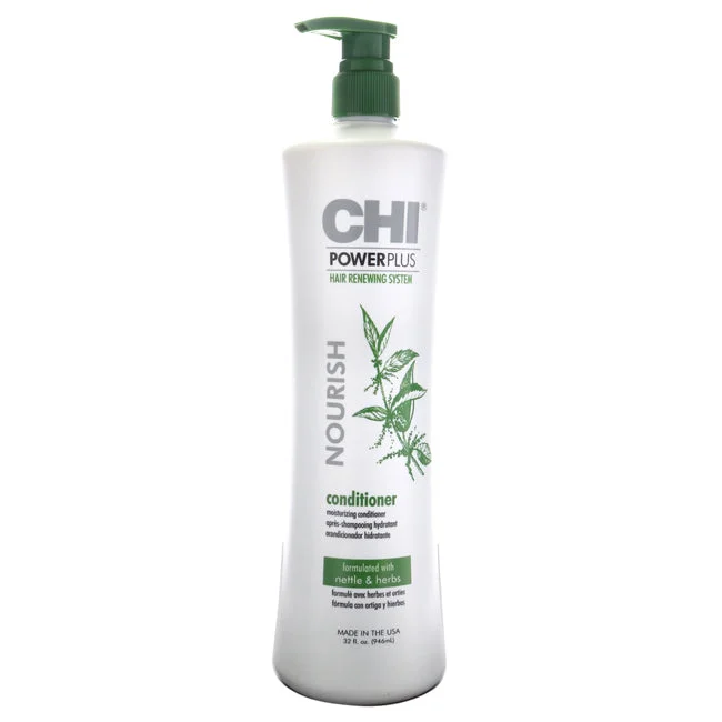 volume boosting shampoo for fine curls-CHI Power Plus Nourish Conditioner by CHI for Unisex - 32 oz Conditioner