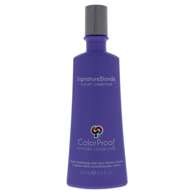 revitalizing hair care for damaged hair-ColorProof Signature Blonde Violet Conditioner by ColorProof for Unisex - 8.4 oz Conditioner