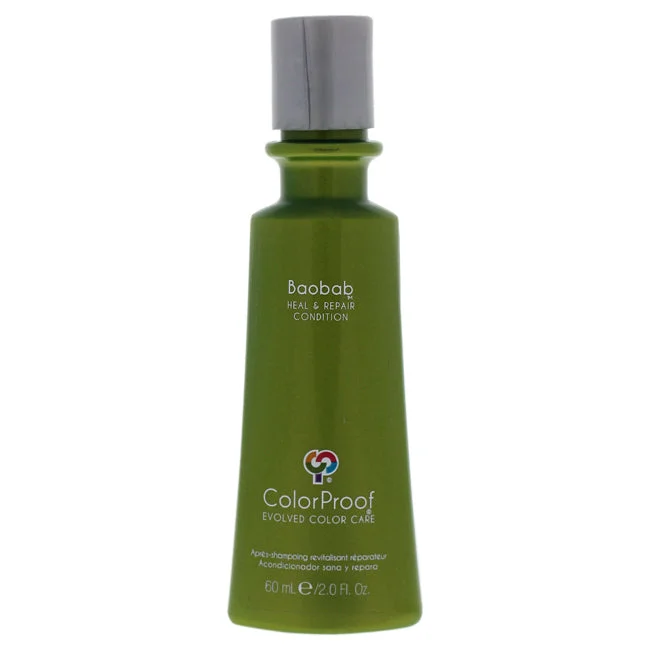 nourishing serum for hair growth-ColorProof Baobab Heal and Repair Conditioner by ColorProof for Unisex - 2 oz Conditioner