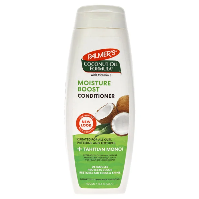 thickening mousse for flat hair-Palmers Coconut Oil Moisture Boost Conditioner by Palmers for Unisex - 13.5 oz Conditioner