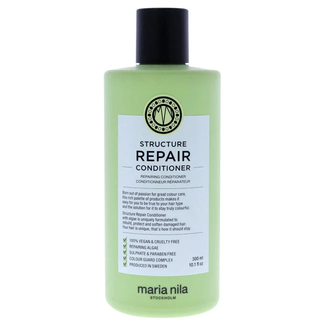 leave-in conditioner for smooth hair-Maria Nila Structure Repair Conditioner by Maria Nila for Unisex - 10.1 oz Conditioner