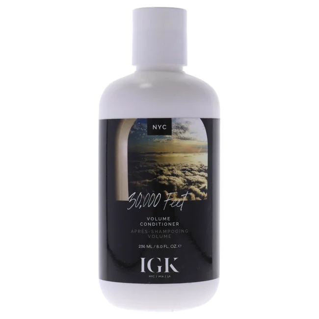 hair care for frizz and volume control-IGK 30000 Feet Volume Conditioner by IGK for Unisex - 8 oz Conditioner