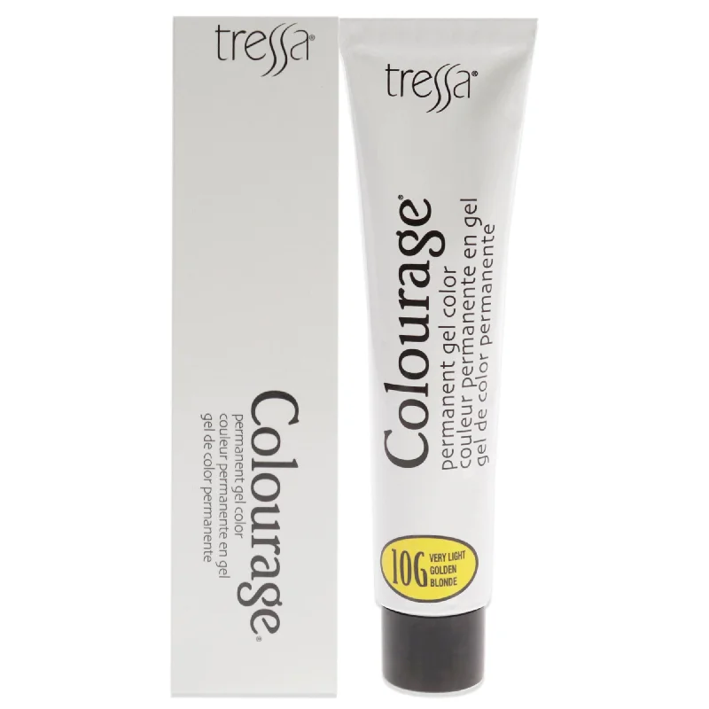 leave-in conditioner for smooth hair-Tressa Colourage Permanent Gel Color - 10G Very Light Golden Blonde by Tressa for Unisex - 2 oz Hair Color