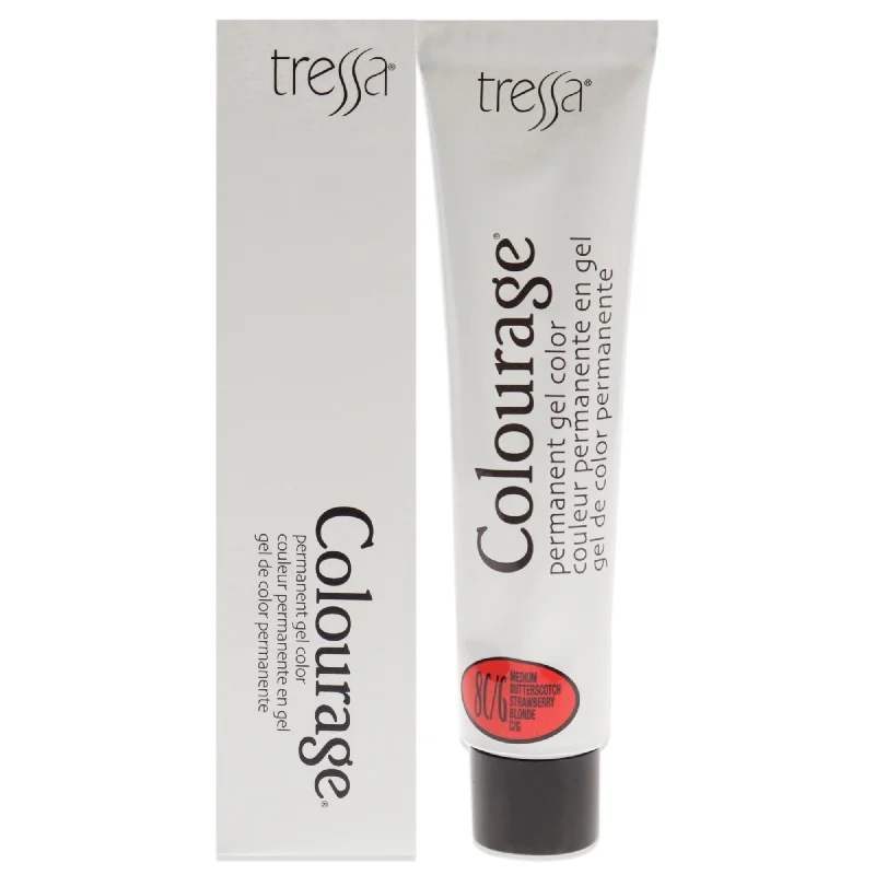 repairing serum for dry hair-Tressa Colourage Permanent Gel Color - 8CG Medium Butterscotch Strawberry Blonde by Tressa for Unisex - 2 oz Hair Color