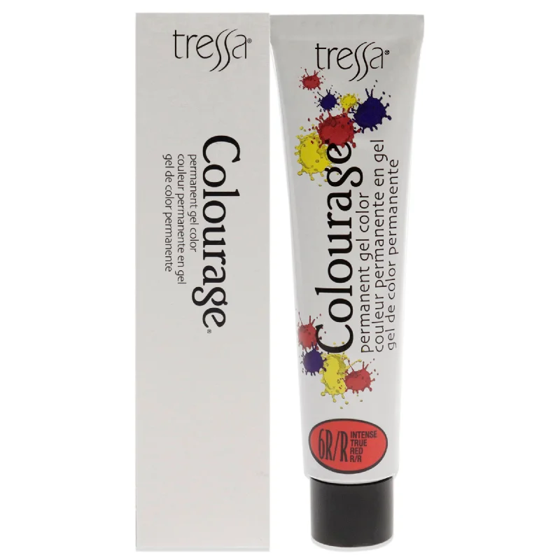 protein-enriched leave-in conditioner for curls-Tressa Colourage Permanent Gel Color - 6RR Intense True Red by Tressa for Unisex - 2 oz Hair Color