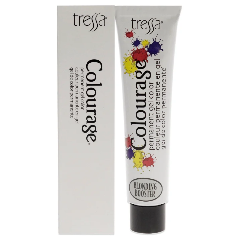 nourishing mask for split ends and frizz-Tressa Colourage Permanent Gel Color - Blonding Booster by Tressa for Unisex - 2 oz Hair Color