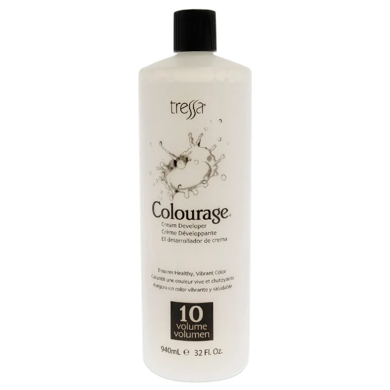 smoothing leave-in treatment for curly hair-Tressa Colourage Developer - 10 Volume by Tressa for Unisex - 32 oz Lightener