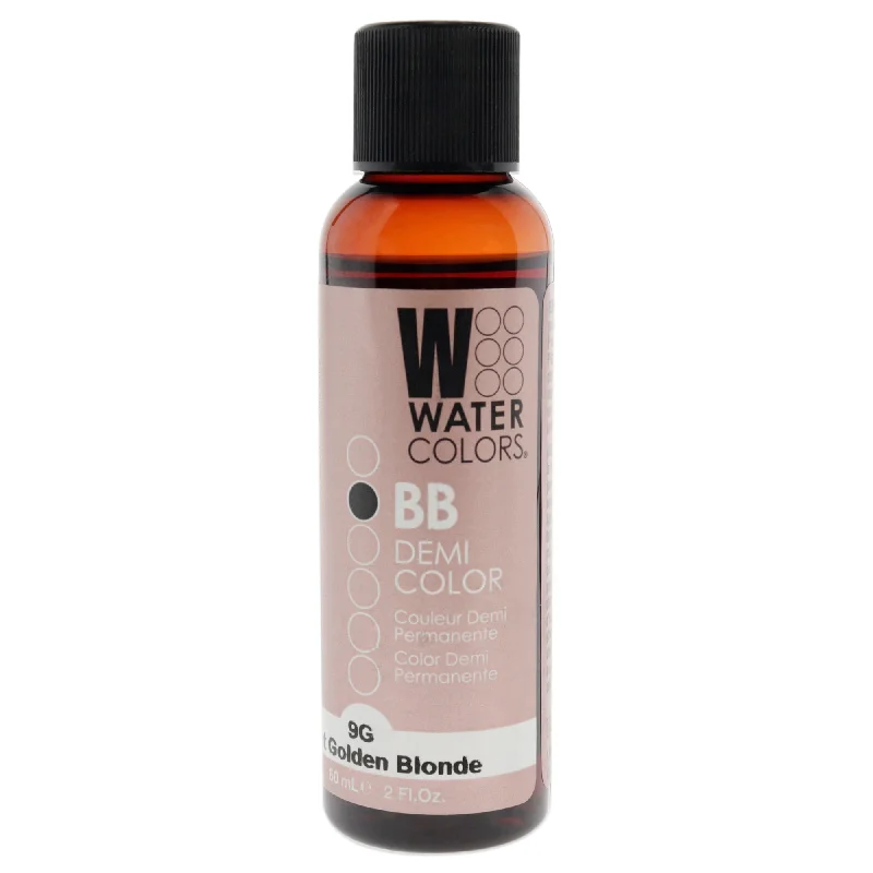 deep repair treatment for hair shine-Tressa Watercolors BB Demi-Permanent Hair Color - 9G Light Golden Blonde by Tressa for Unisex - 2 oz Hair Color