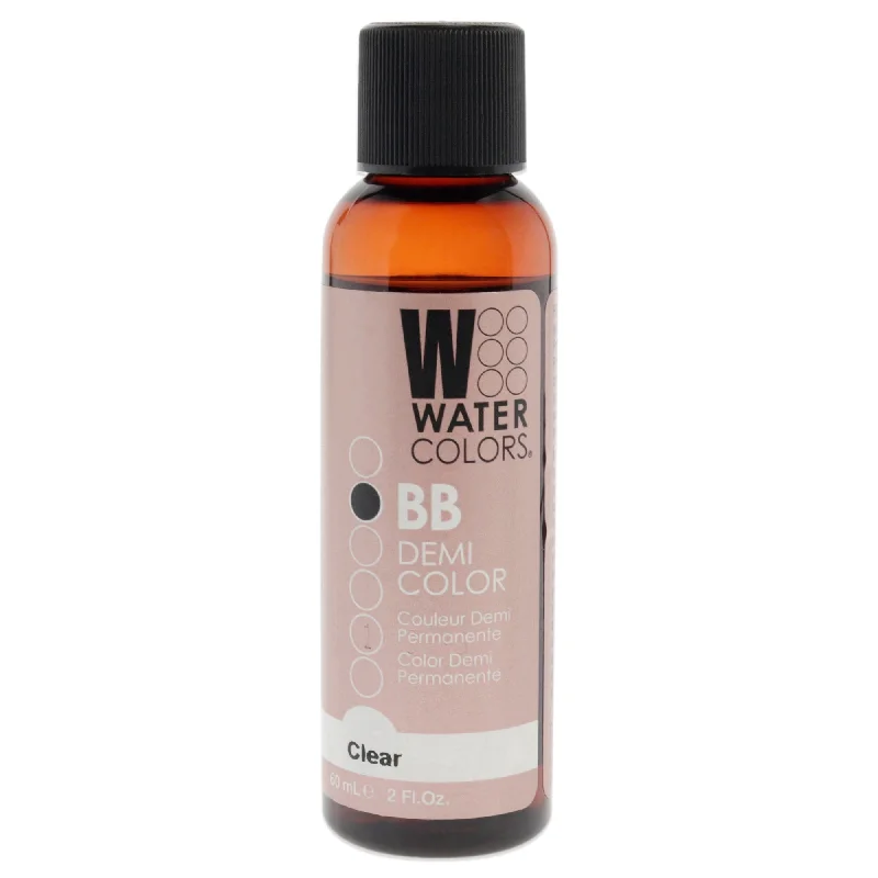 hair care for weak and brittle hair-Tressa Watercolors BB Demi-Permanent Hair Color - Clear by Tressa for Unisex - 2 oz Hair Color