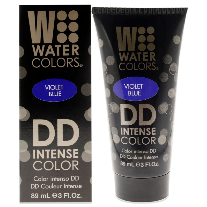 hair care for oily roots and dry ends-Tressa Watercolors DD Intense Color - Violet Blue by Tressa for Unisex - 3 oz Hair Color