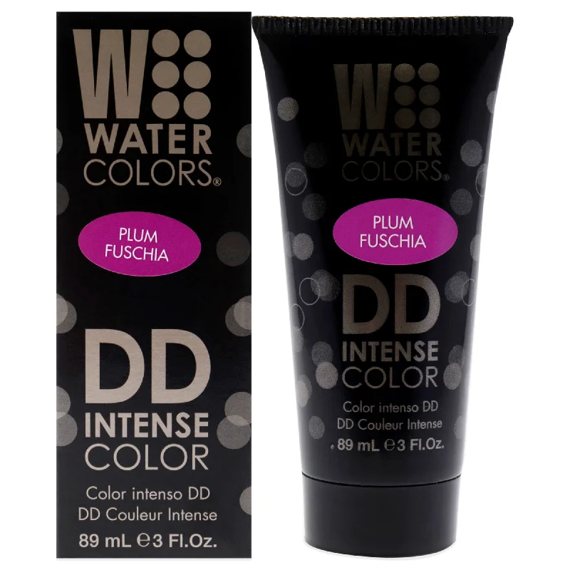 keratin treatment for stronger, smoother hair-Tressa Watercolors DD Intense Color - Plum Fuchsia by Tressa for Unisex - 3 oz Hair Color