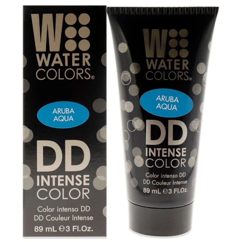 best deep conditioner for dry hair ends-Tressa Watercolors DD Intense Color - Aruba Aqua by Tressa for Unisex - 3 oz Hair Color