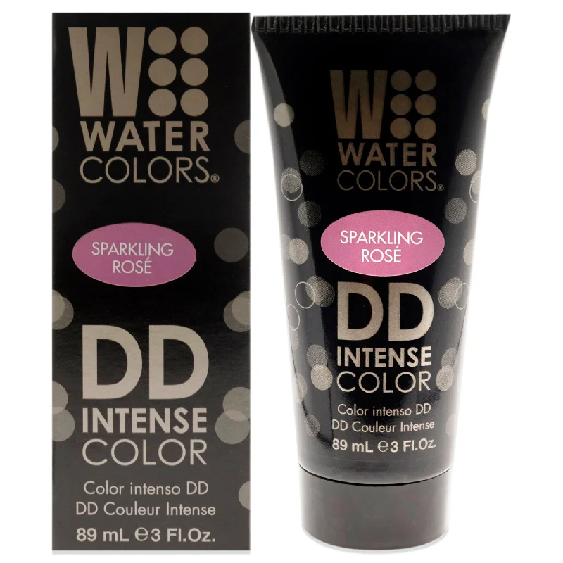 moisturizing mask for coarse curly hair-Tressa Watercolors DD Intense Color - Sparkling Rose by Tressa for Unisex - 3 oz Hair Color