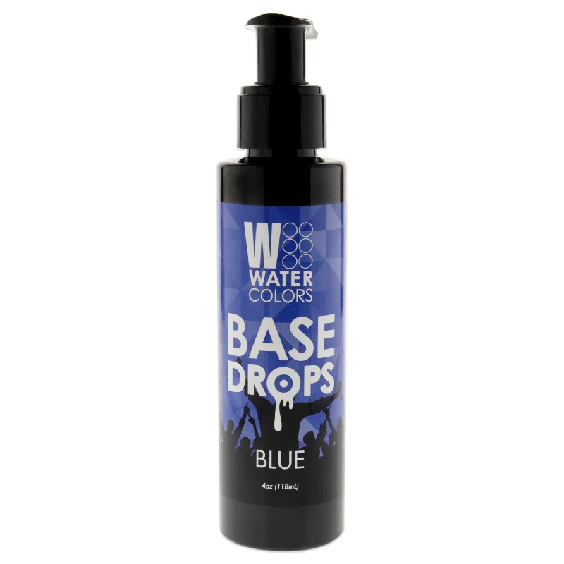 keratin mask for frizz-free curls-Tressa Watercolors Base Drops - Blue by Tressa for Unisex - 4 oz Drops