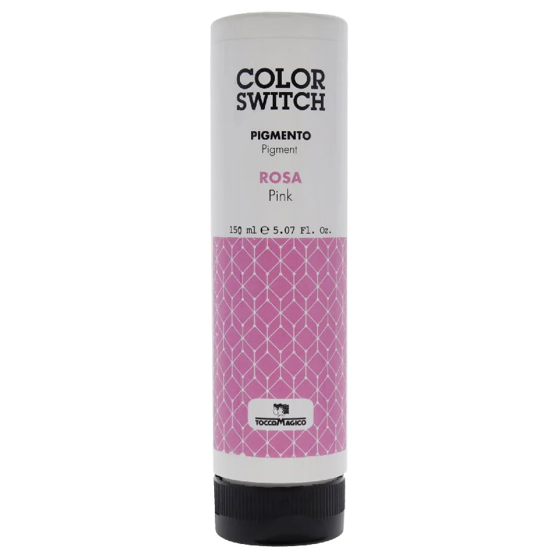 hair care for damaged and frizzy hair-Tocco Magico Color Switch Pure Pigment - Pink by Tocco Magico for Unisex - 5.07 oz Hair Color